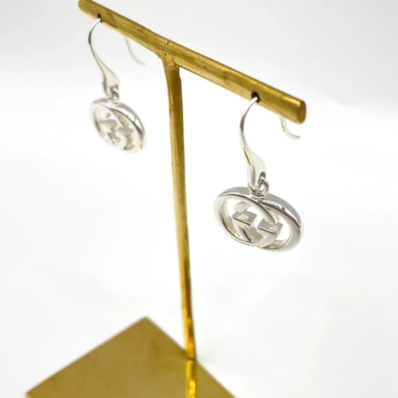 SALE!!! GORGEOUS NWOT Gucci Luxury Earrings! 💜💚💜💚💜 - Picture 11 of 12